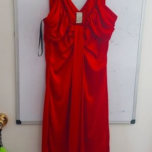 Red dress